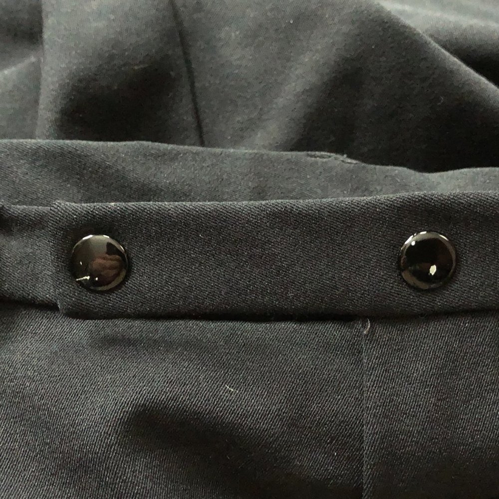 Philippe Adec Black Pant, Size 6 - Picture 14 of 14